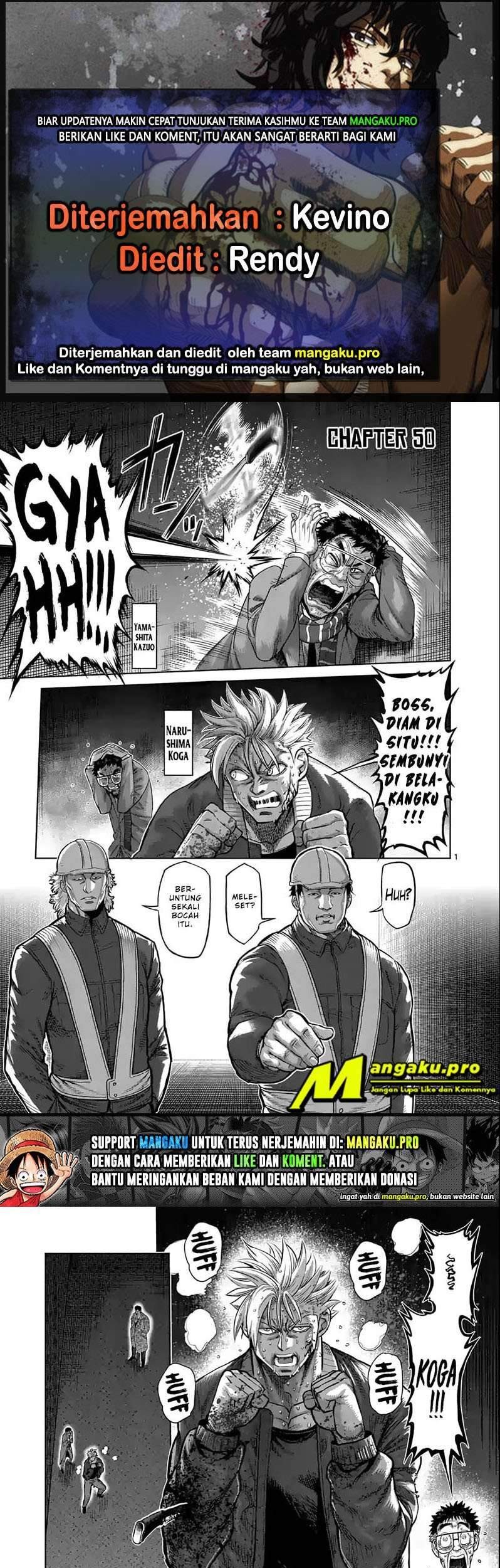 Baca Komik Kengan Omega Chapter 50 Gambar 1