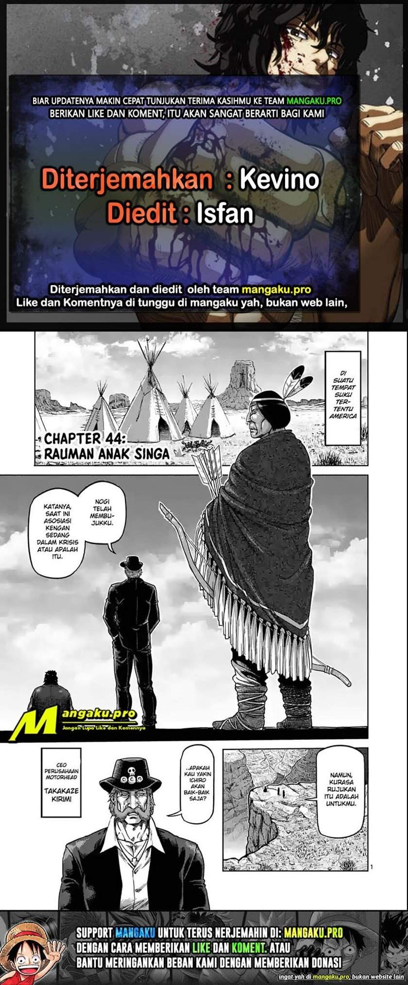 Baca Komik Kengan Omega Chapter 44 Gambar 1