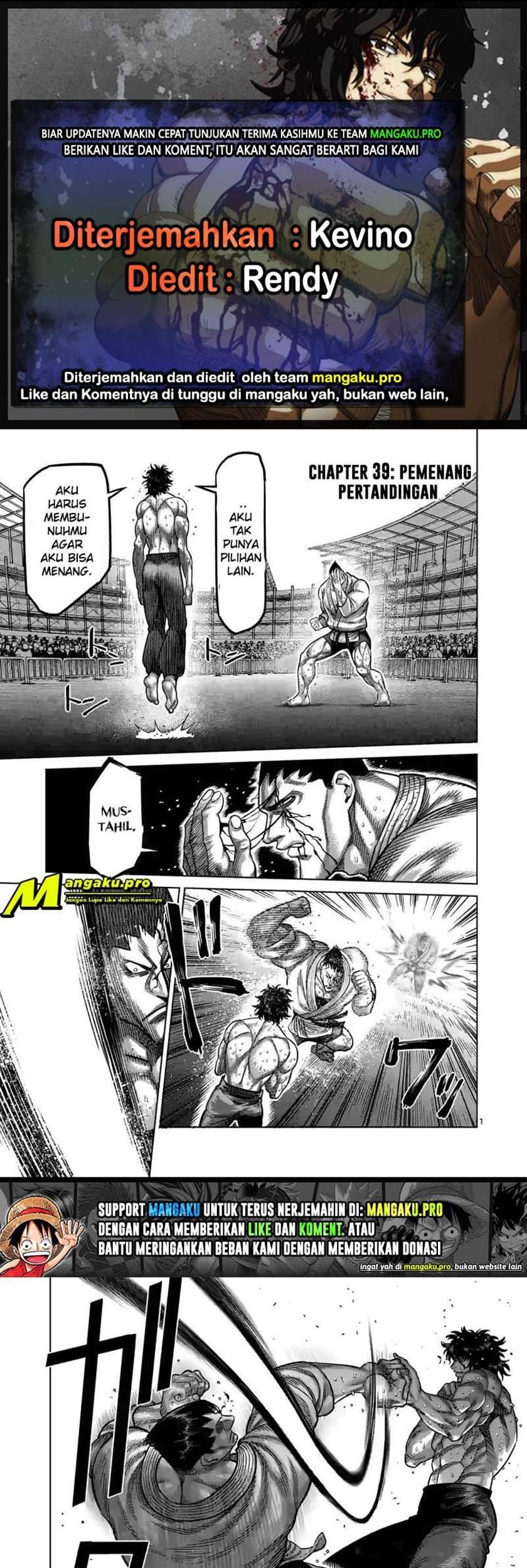 Baca Komik Kengan Omega Chapter 39 Gambar 1