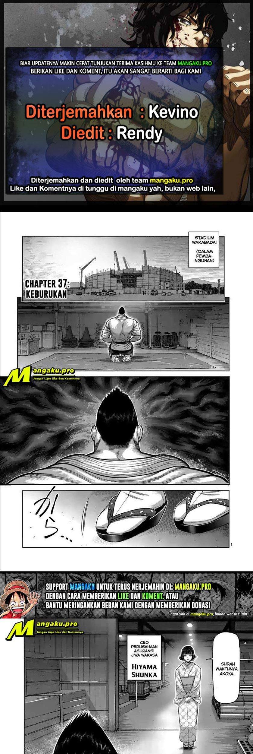 Baca Komik Kengan Omega Chapter 37 Gambar 1