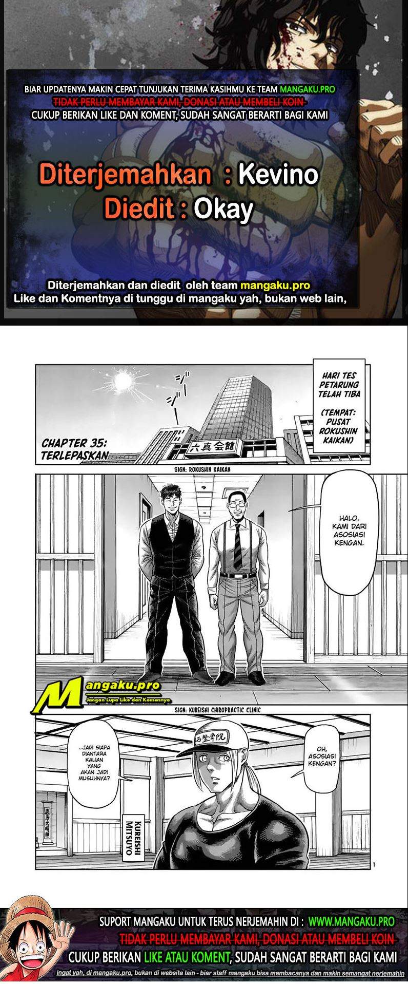 Baca Komik Kengan Omega Chapter 35 Gambar 1