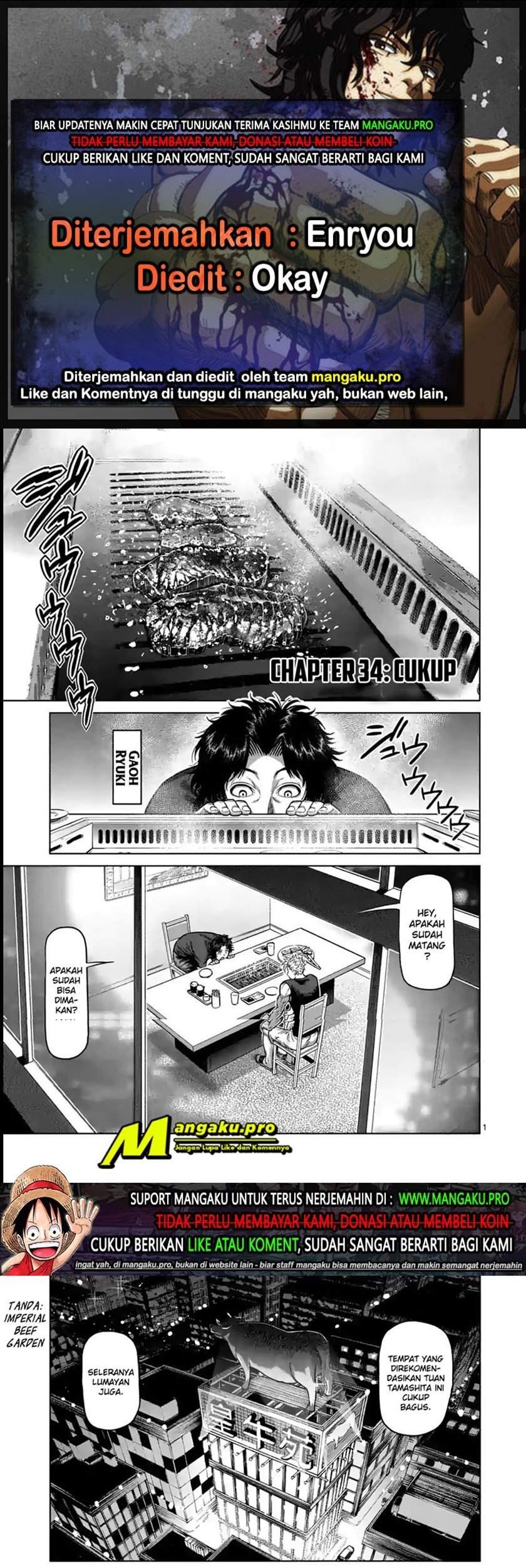 Baca Komik Kengan Omega Chapter 34 Gambar 1