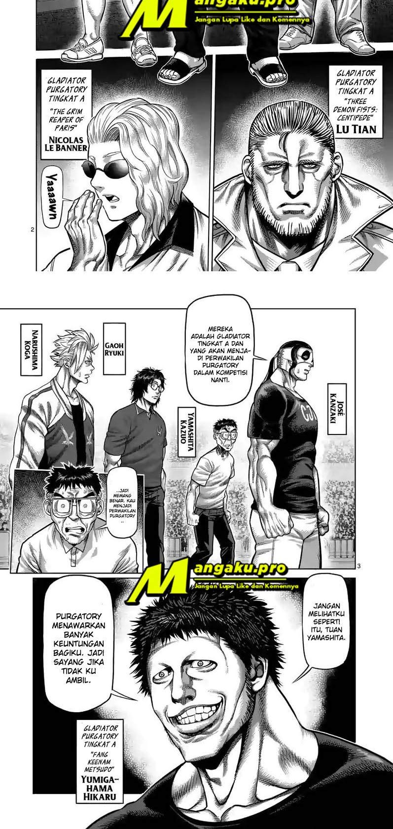 Baca  Kengan Omega Chapter 32 Gambar 2