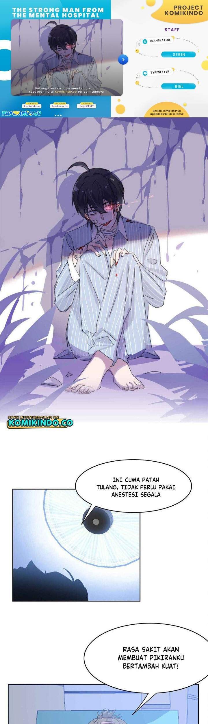 Baca Komik The Strong Man From the Mental Hospital Chapter 16 Gambar 1