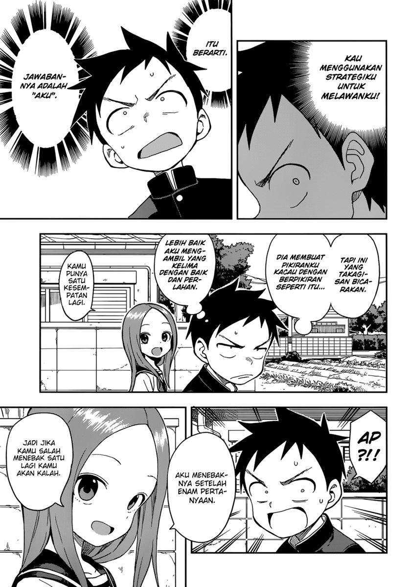 Karakai Jouzu no Takagi-san Chapter 143 Gambar 12