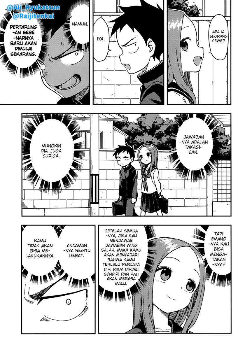 Karakai Jouzu no Takagi-san Chapter 143 Gambar 8