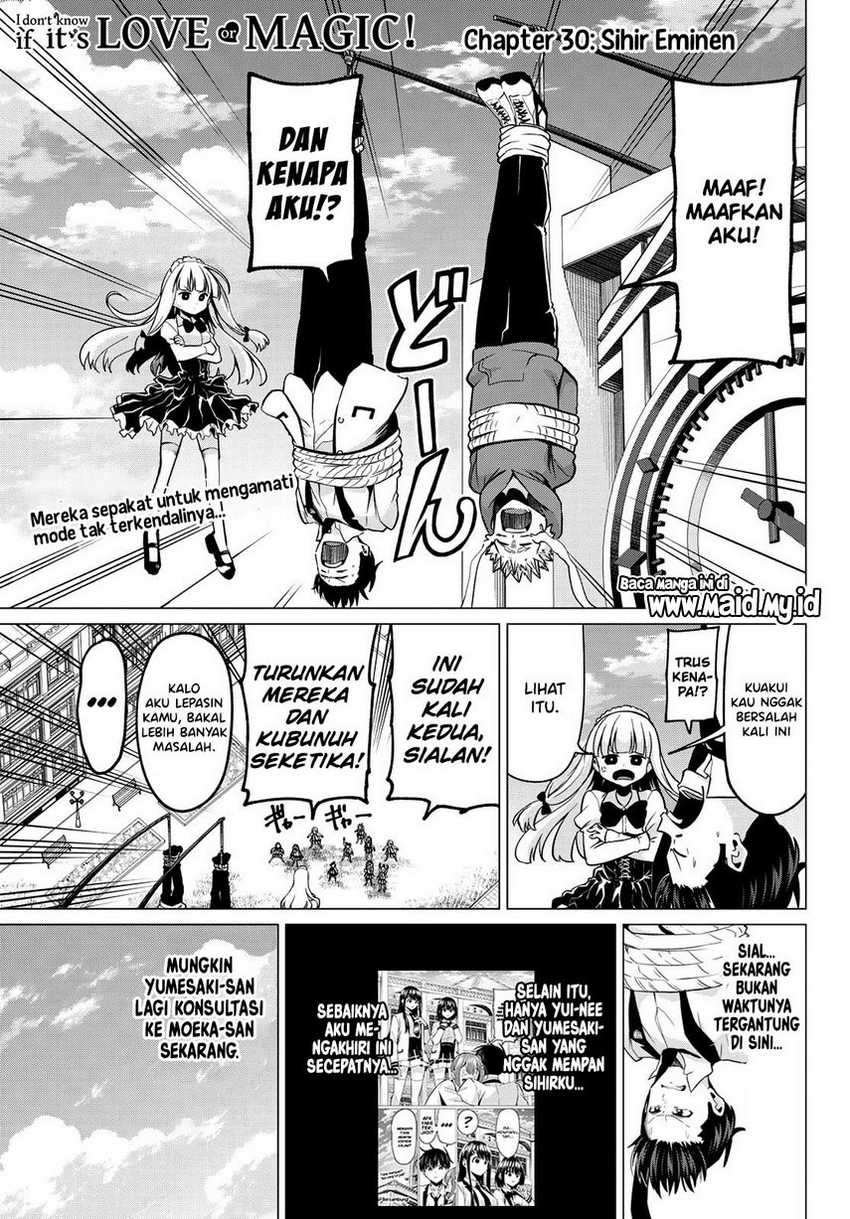 Koi ka Mahou ka Wakaranai! Chapter 30 Gambar 3
