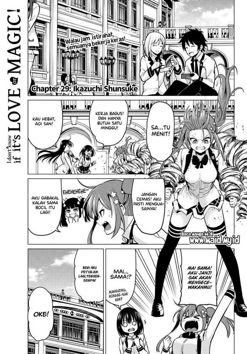 Koi ka Mahou ka Wakaranai! Chapter 29 Gambar 3