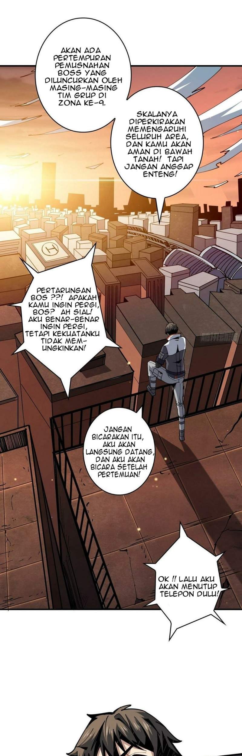 King Account At The Start Chapter 64. Gambar 32