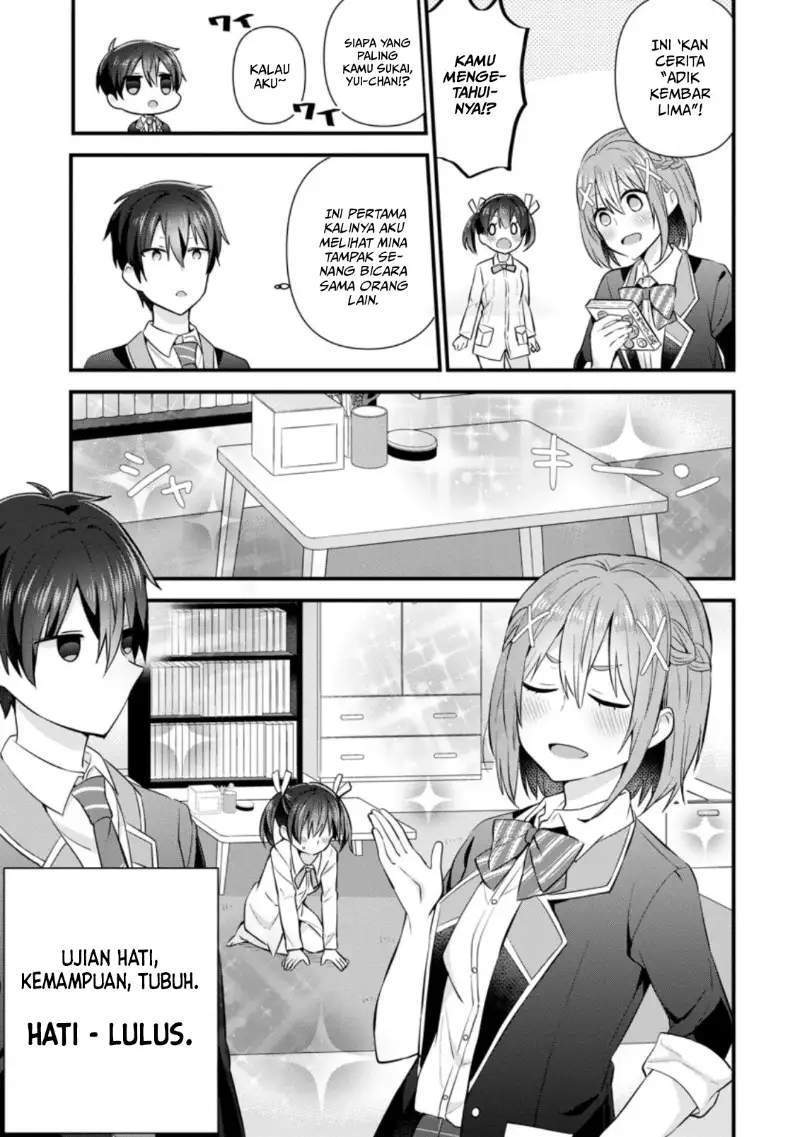 The Cute Girl Sitting Next to Me Is Trying to Make Me Fall in Love With Her as a Way to Ridicule Me, but the Tables Were Turned on Her Before She Knew It Chapter 7 Gambar 18