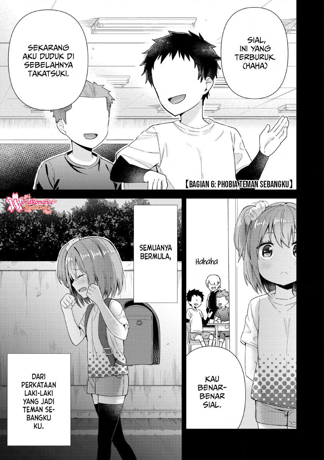 Baca The Cute Girl Sitting Next to Me Is Trying to Make Me Fall in Love With Her as a Way to Ridicule Me, but the Tables Were Turned on Her Before She Knew It Chapter 2 Gambar 2