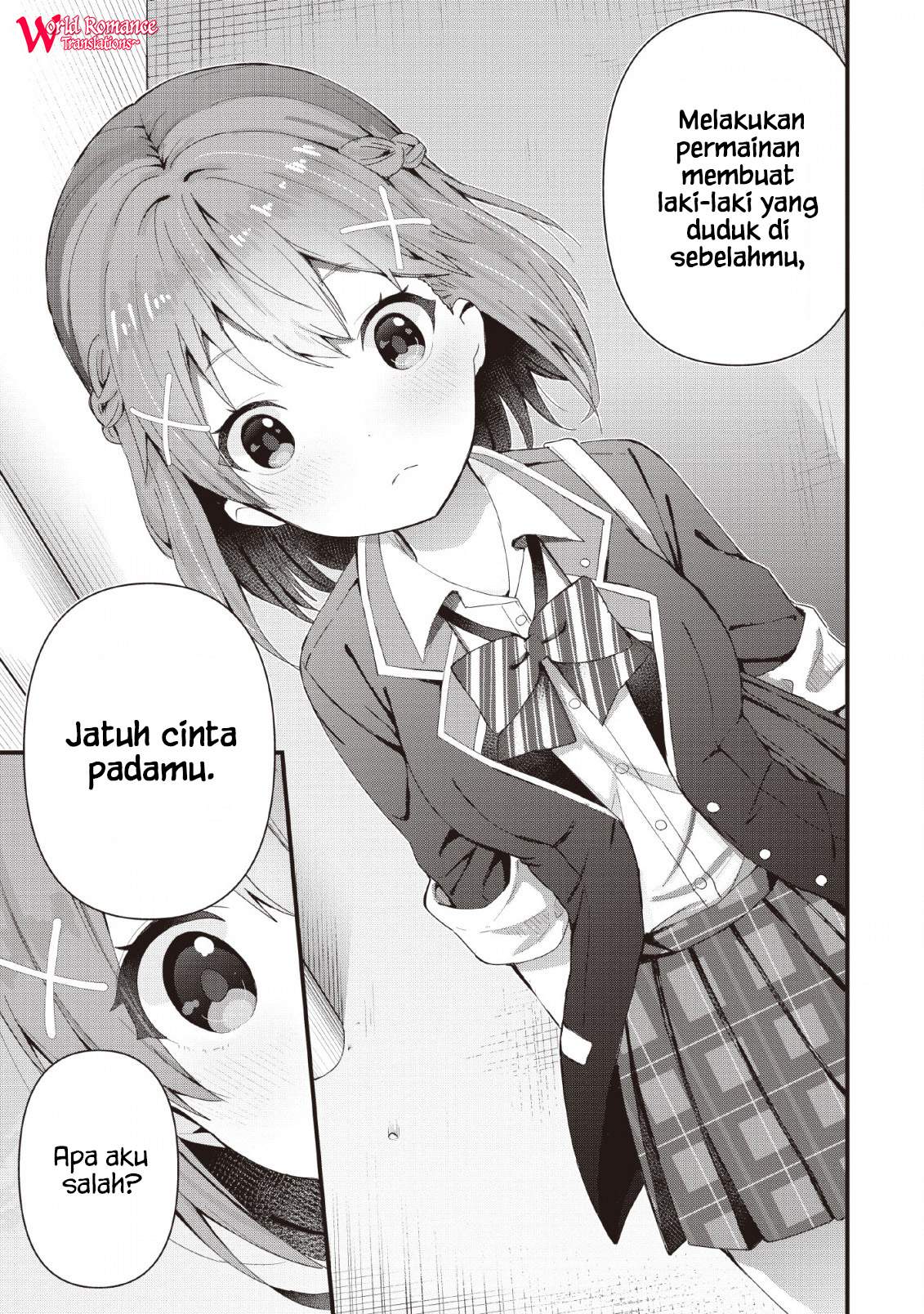 The Cute Girl Sitting Next to Me Is Trying to Make Me Fall in Love With Her as a Way to Ridicule Me, but the Tables Were Turned on Her Before She Knew It Chapter 1 Gambar 27