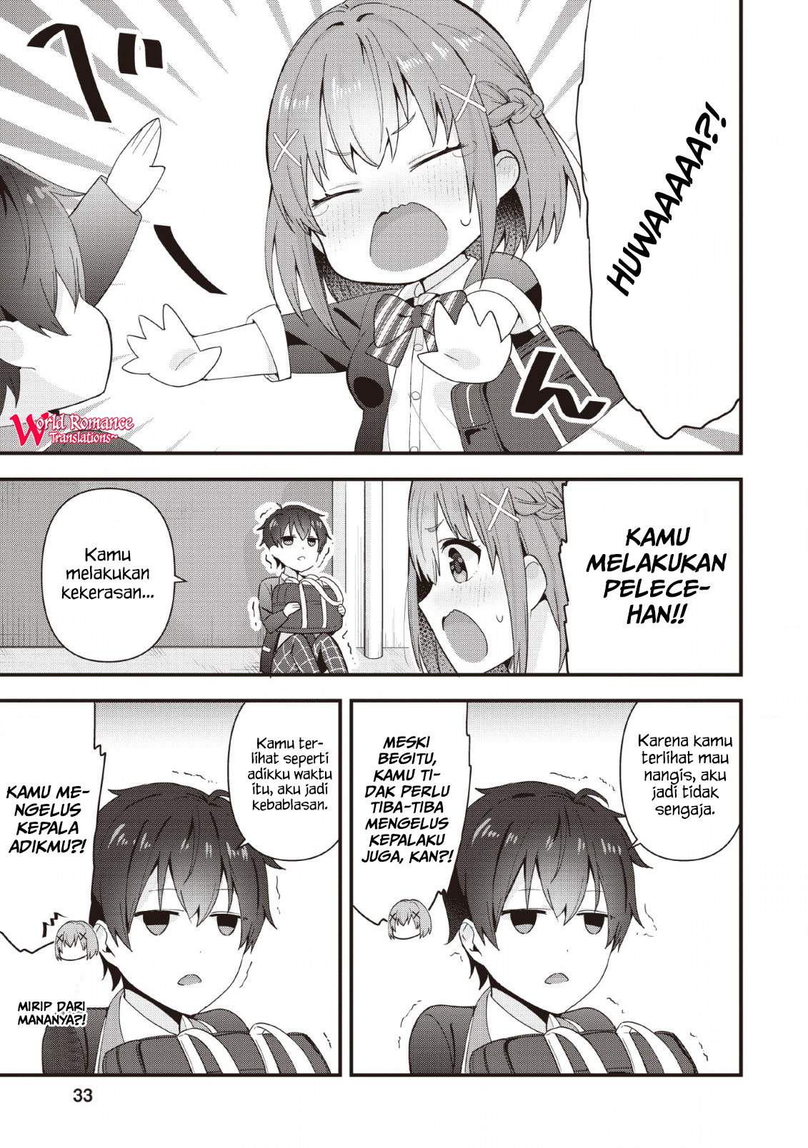 The Cute Girl Sitting Next to Me Is Trying to Make Me Fall in Love With Her as a Way to Ridicule Me, but the Tables Were Turned on Her Before She Knew It Chapter 1 Gambar 33
