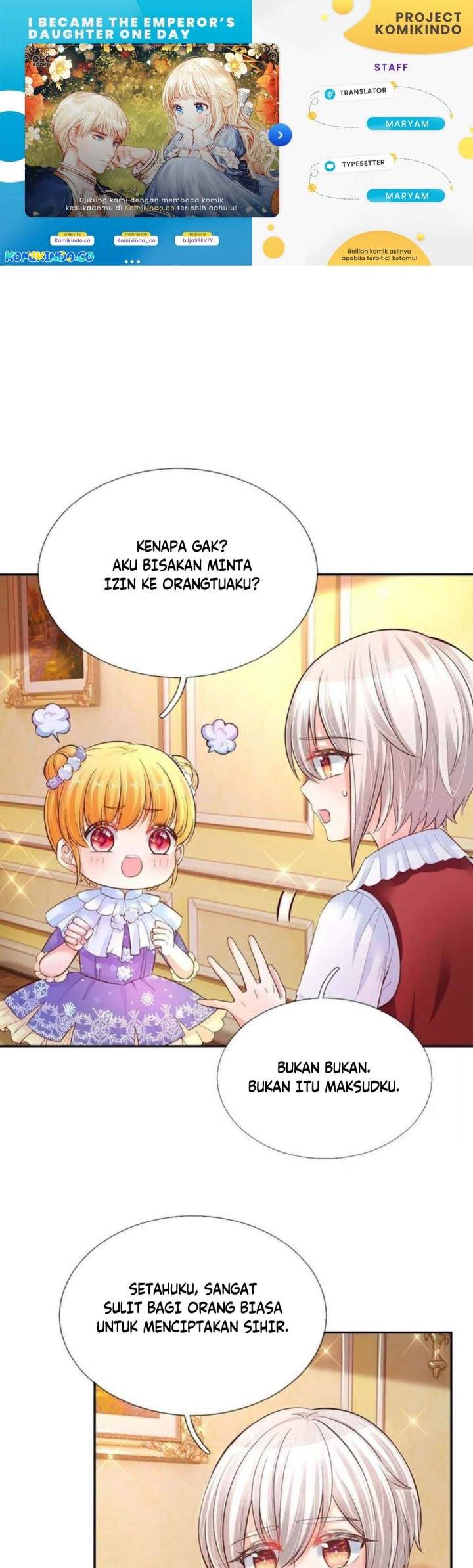 Baca Komik I Became The Emperor’s Daughter One Day Chapter 62 Gambar 1