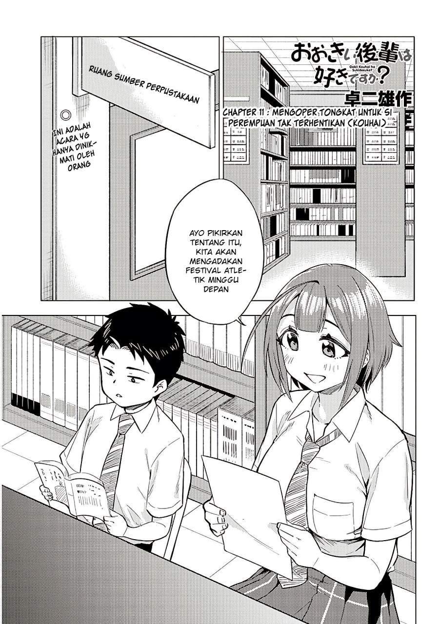 Baca  Ookii Kouhai wa Suki Desu ka? Chapter 11 Gambar 2
