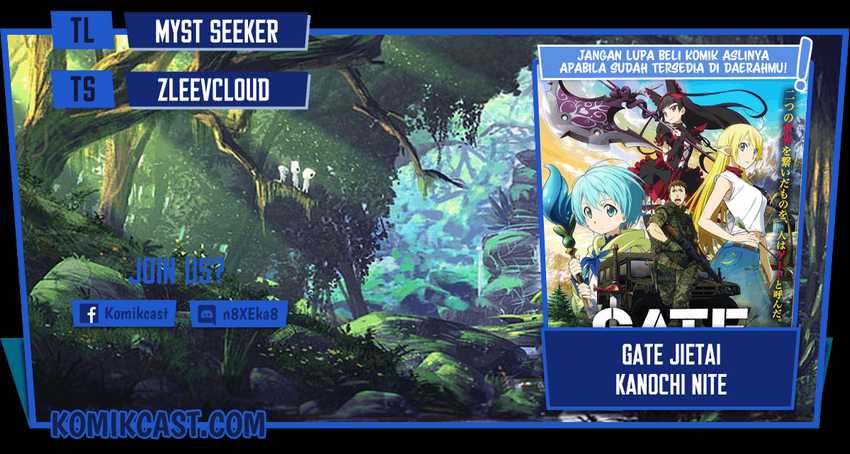 Baca Komik Gate – Jietai Kare no Chi nite Kaku Tatakeri Chapter 105 Gambar 1