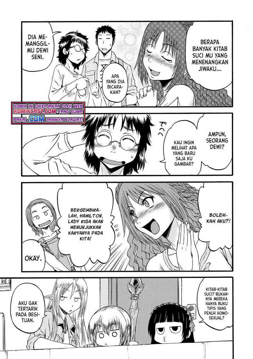 Gate – Jietai Kare no Chi nite Kaku Tatakeri Chapter 105 Gambar 24