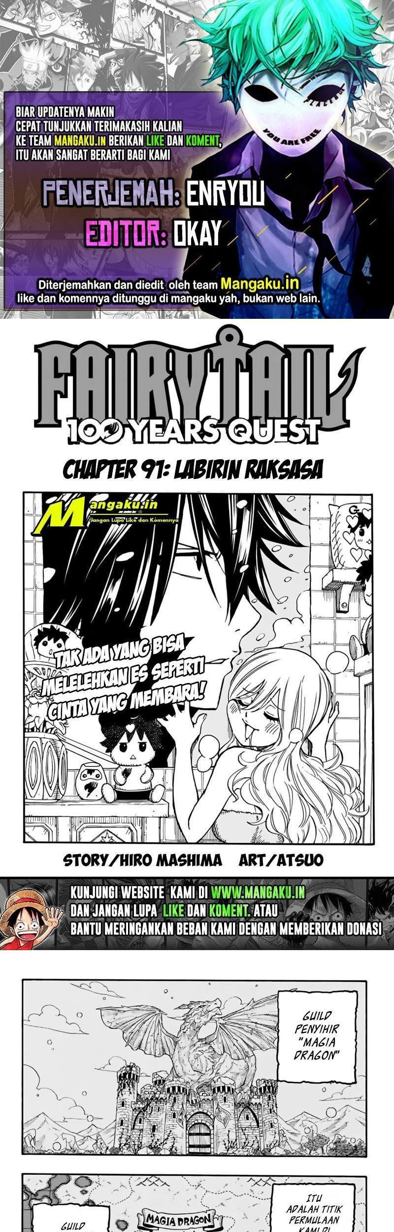 Baca Komik Fairy Tail: 100 Years Quest Chapter 92 Gambar 1