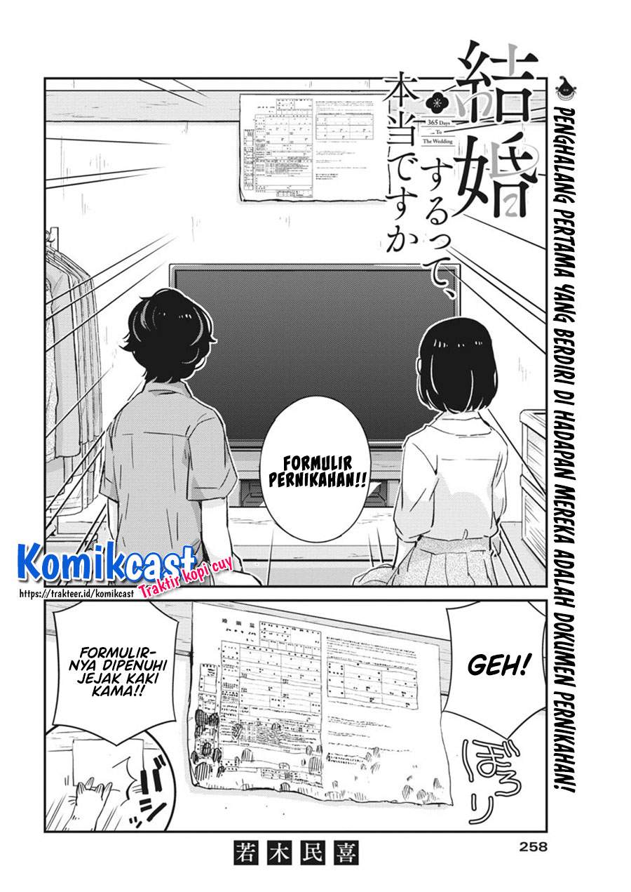 Kekkon Surutte, Hontou Desu Ka? Chapter 53 Gambar 3