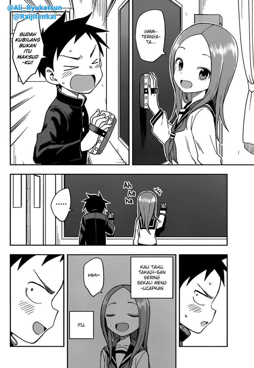 Karakai Jouzu no Takagi-san Chapter 144 Gambar 3