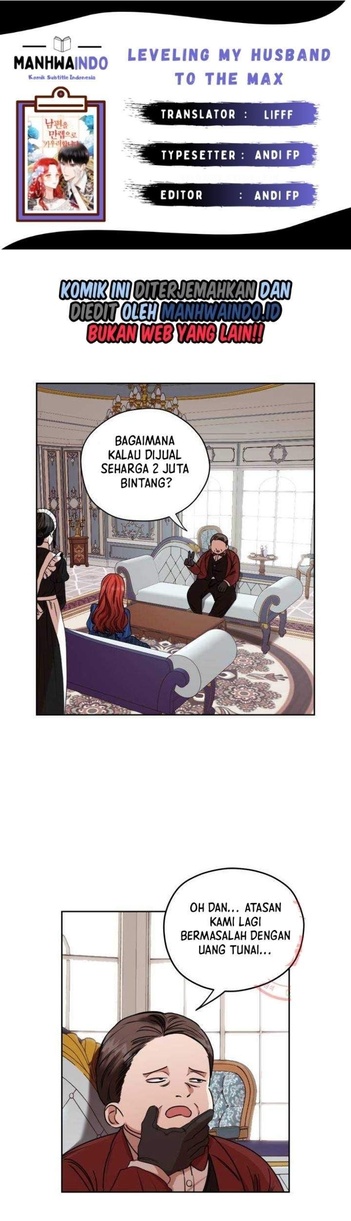 Baca Komik Leveling My Husband to the Max Chapter 18 Gambar 1