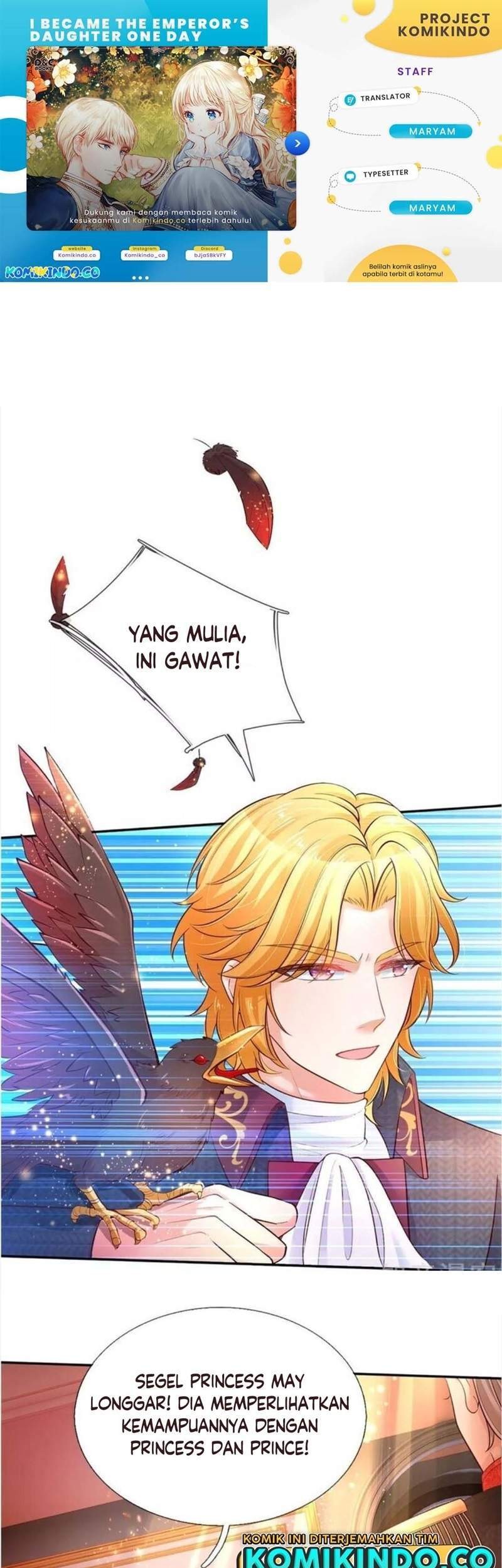Baca Komik I Became The Emperor’s Daughter One Day Chapter 65 Gambar 1