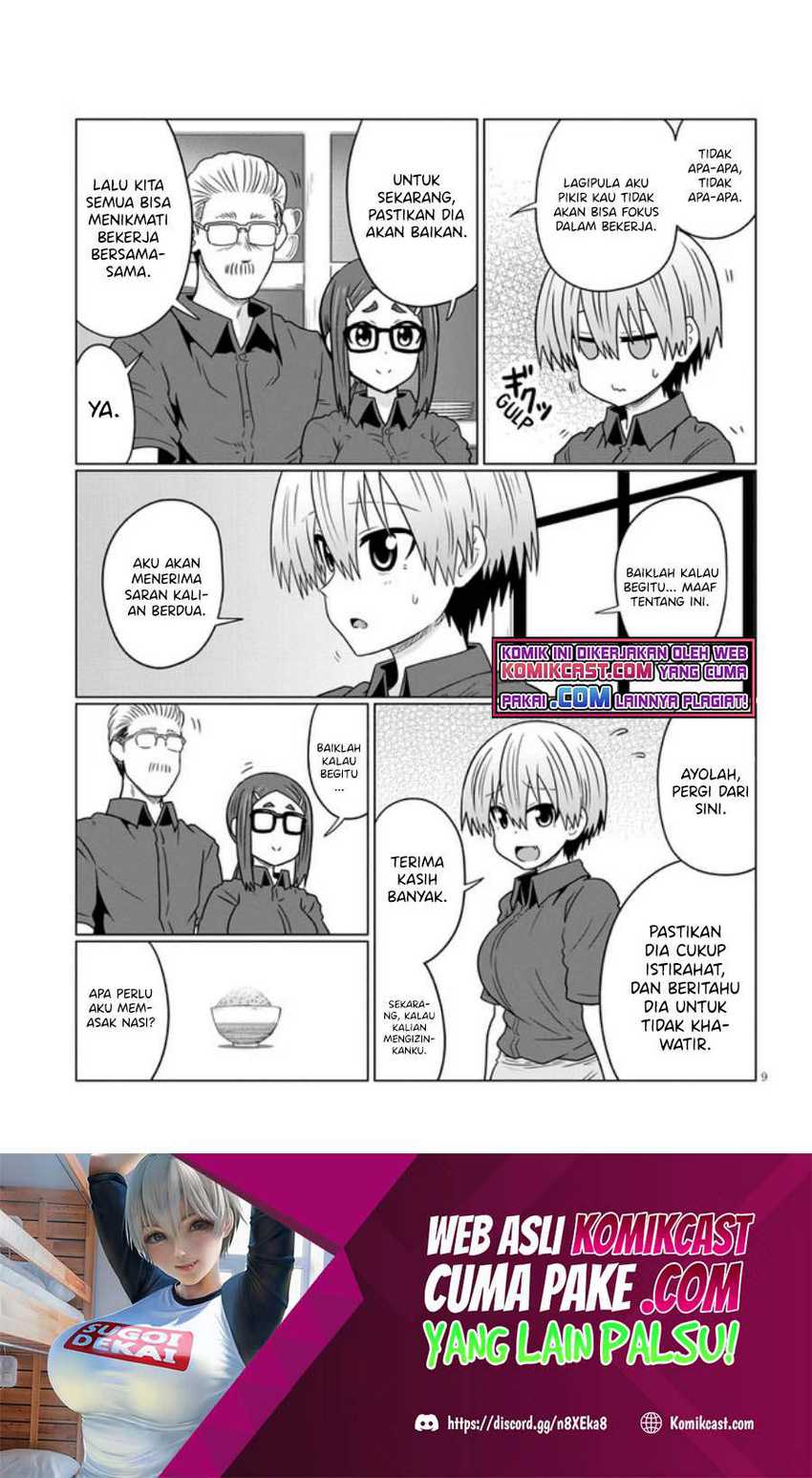 Uzaki-chan wa Asobitai! Chapter 74 Gambar 10