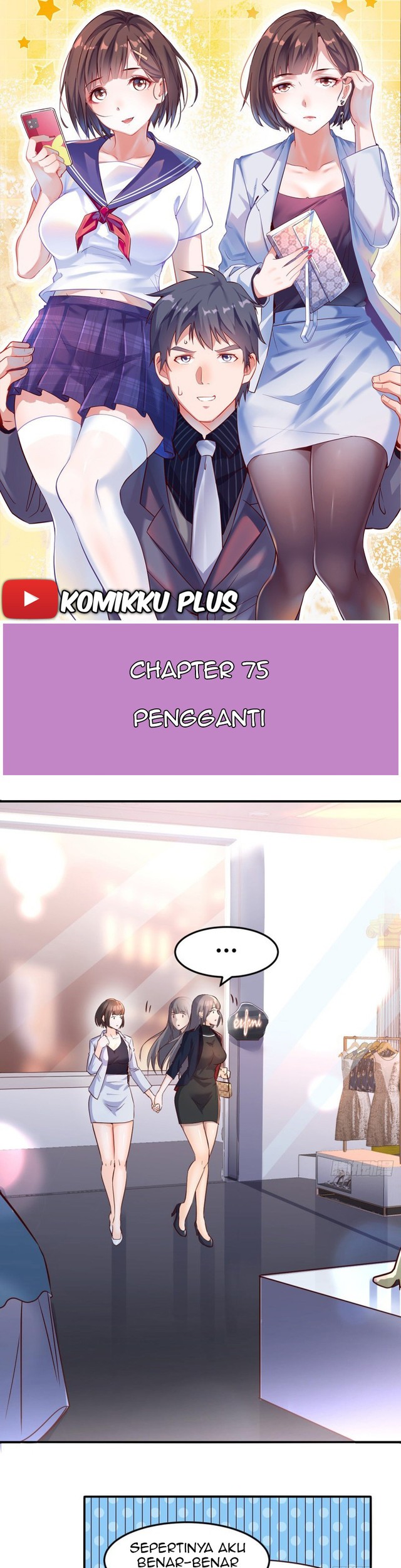Baca Komik I Have Twin Girlfriends Chapter 75 Gambar 1