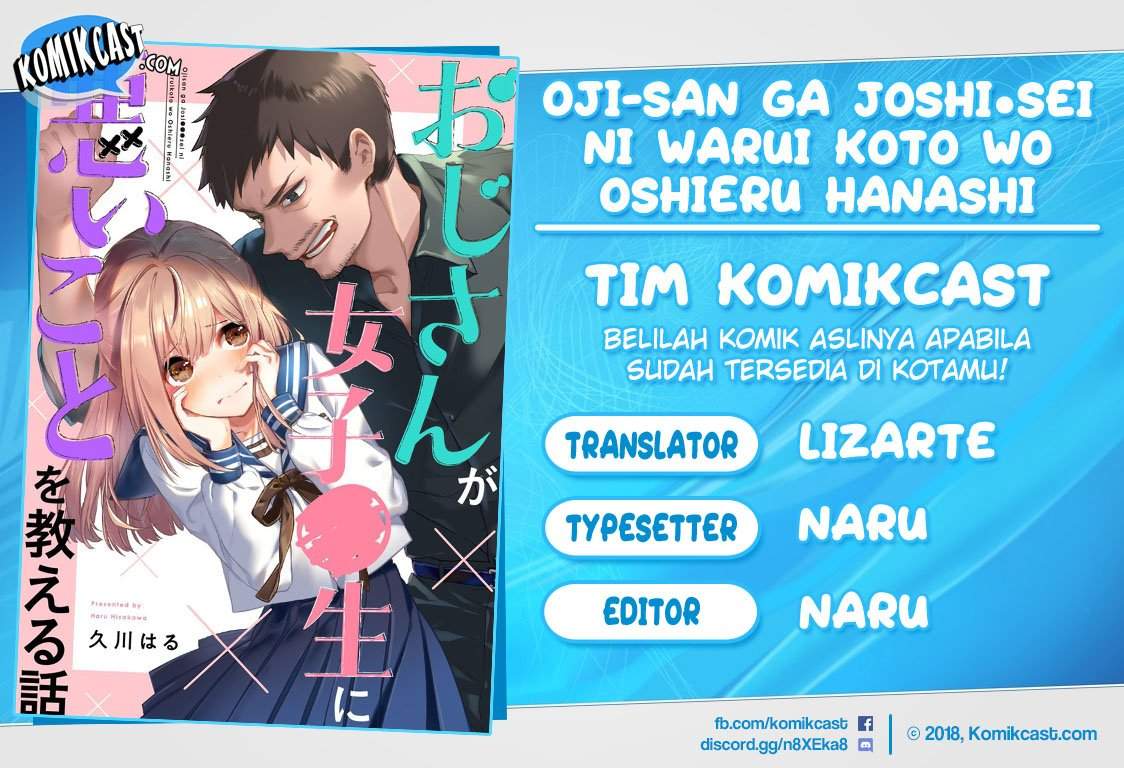 Baca Komik Oji-san ga Joshi●sei ni Warui Koto wo Oshieru hanashi Chapter 13 Gambar 1