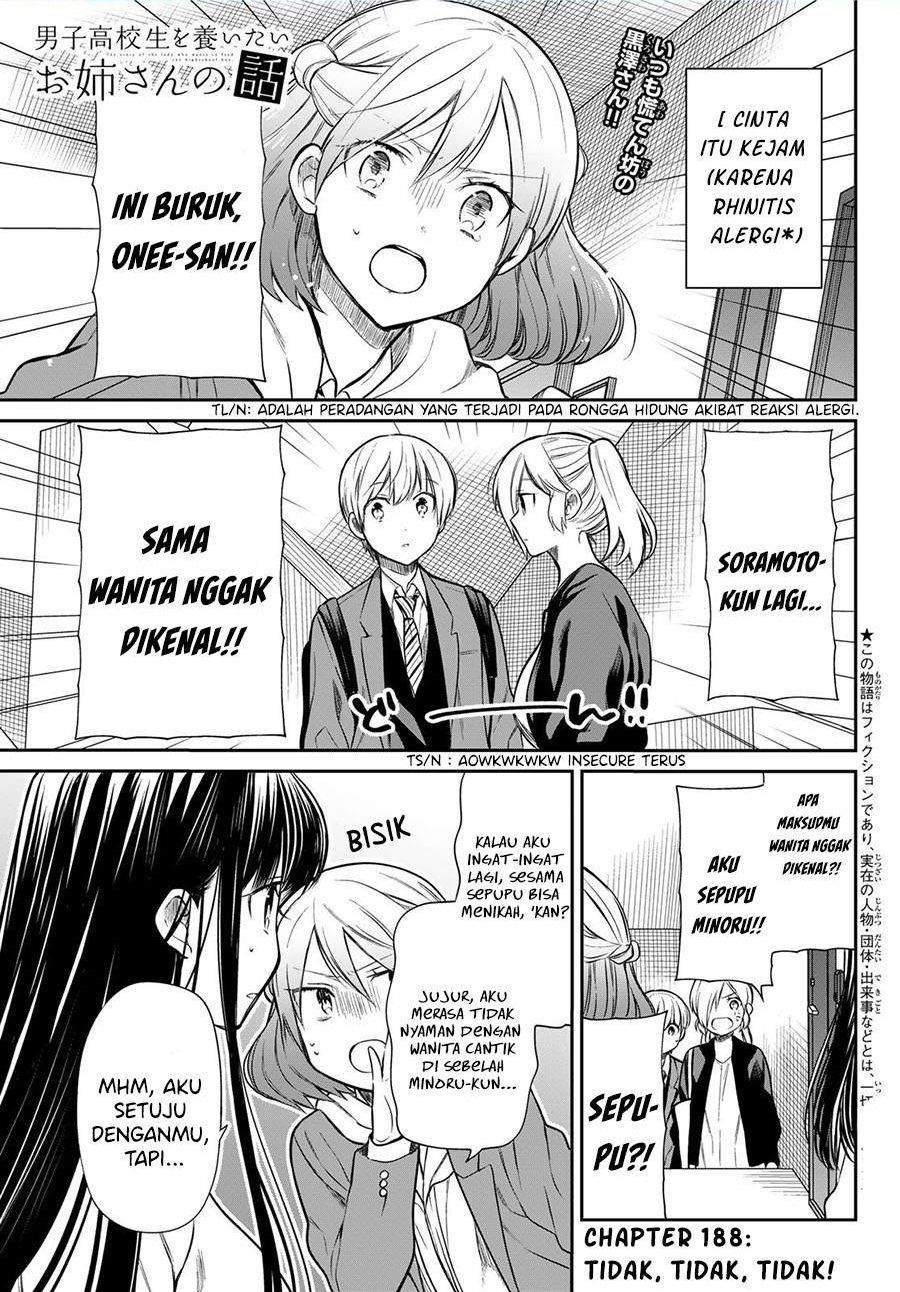 Baca Komik Danshi Koukousei wo Yashinaitai Onee-san no Hanashi Chapter 188 Gambar 1