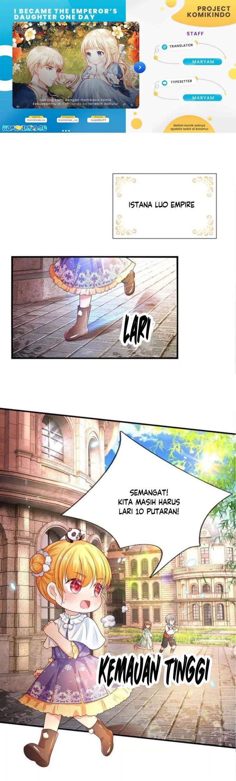 Baca Komik I Became The Emperor’s Daughter One Day Chapter 69 Gambar 1
