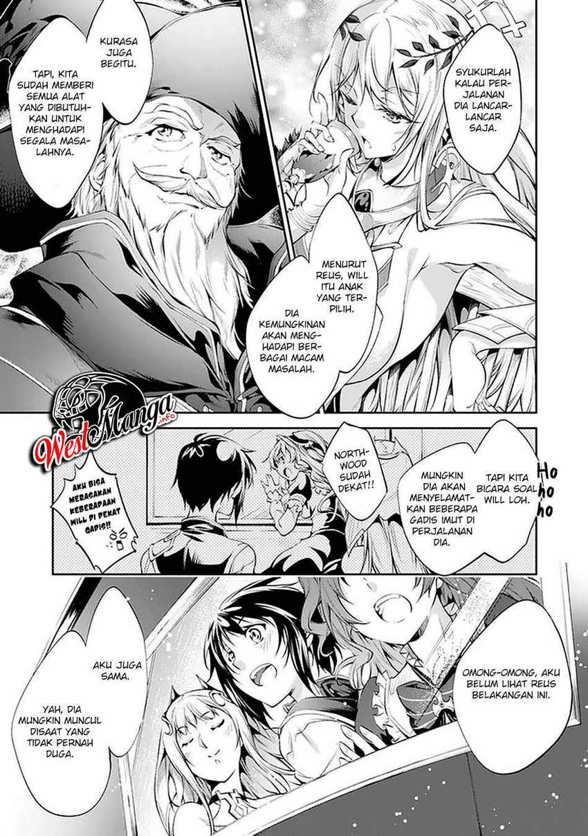 Kamigami ni Sodaterare Shimo no, Saikyou to Naru Chapter 13 Gambar 23