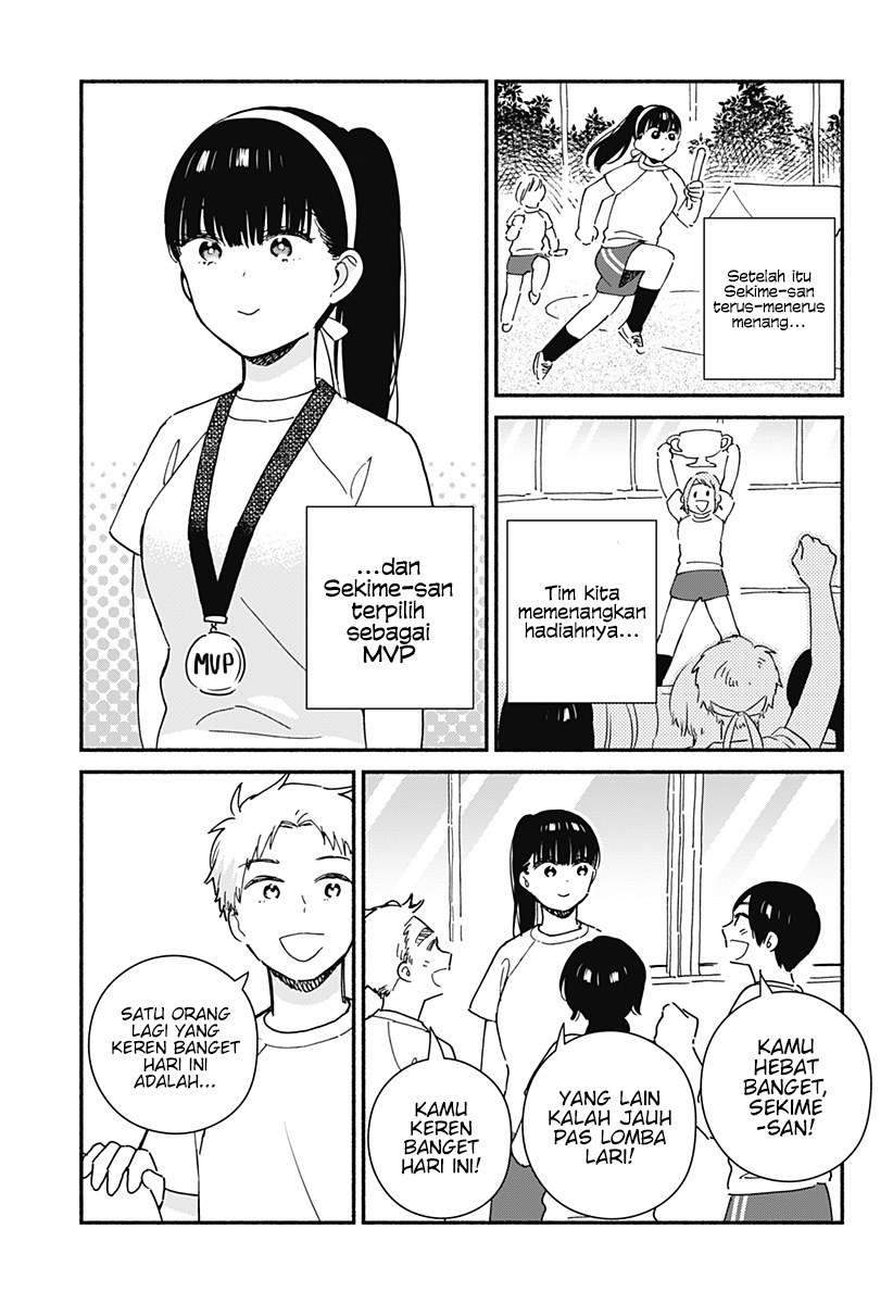 Sekimen Shinaide Sekime-san (Serialization) Chapter 20 Gambar 10