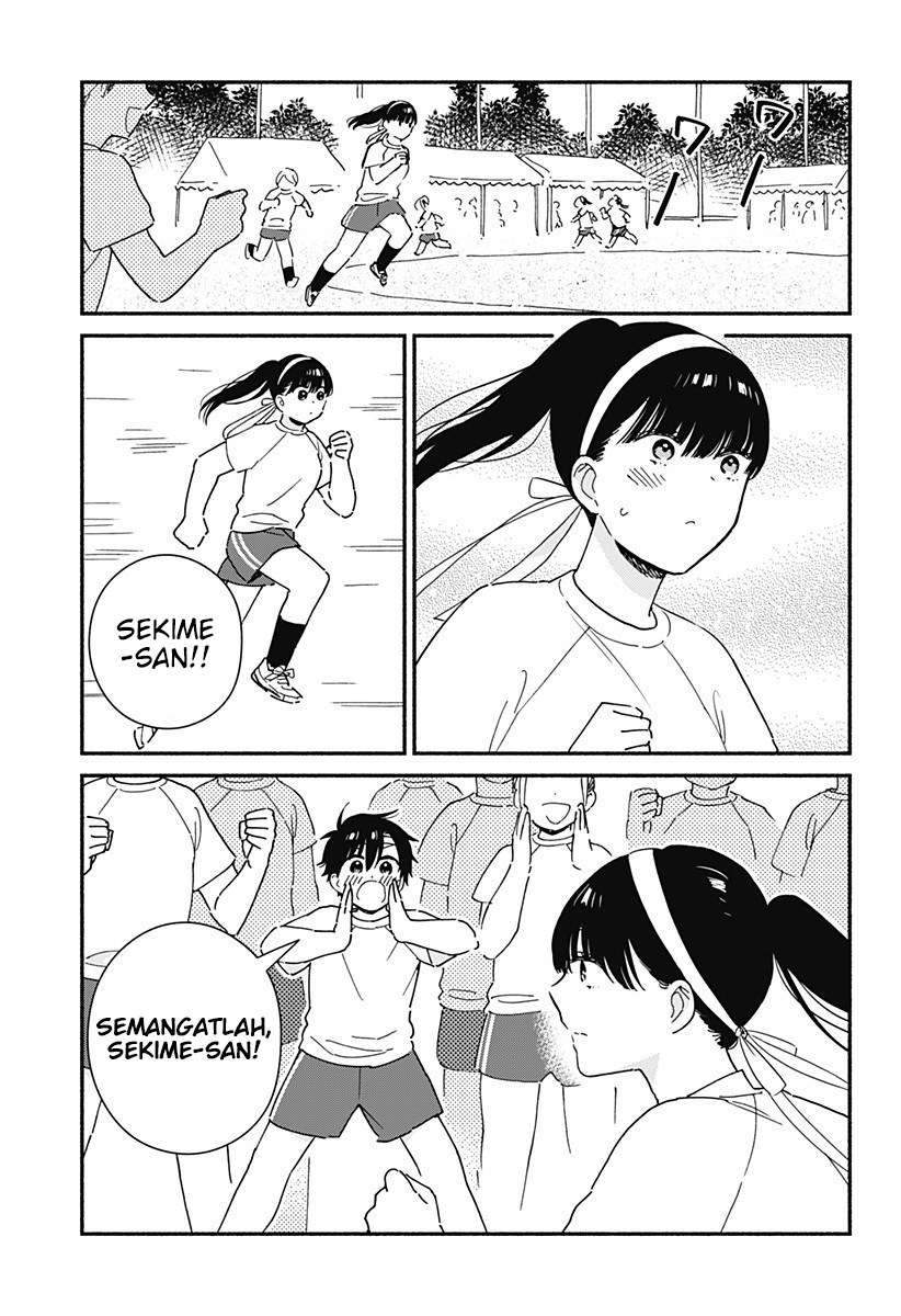 Sekimen Shinaide Sekime-san (Serialization) Chapter 19 Gambar 6