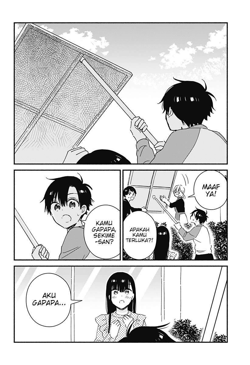 Sekimen Shinaide Sekime-san (Serialization) Chapter 17 Gambar 11