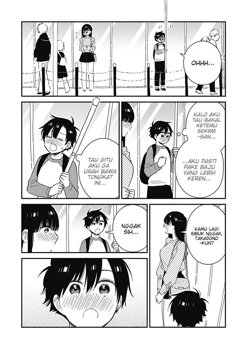 Sekimen Shinaide Sekime-san (Serialization) Chapter 17 Gambar 6