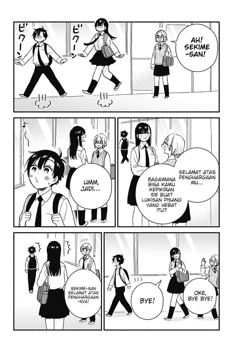Sekimen Shinaide Sekime-san (Serialization) Chapter 16 Gambar 5