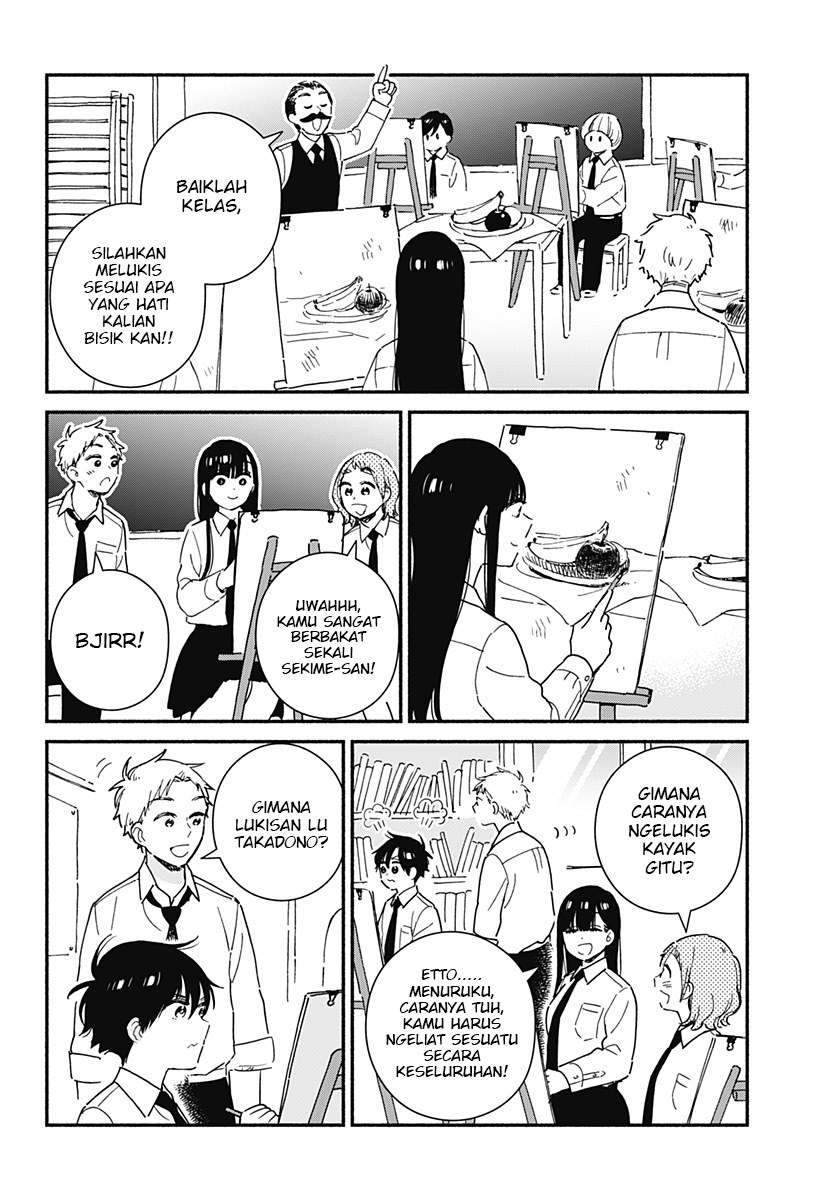 Sekimen Shinaide Sekime-san (Serialization) Chapter 15 Gambar 3
