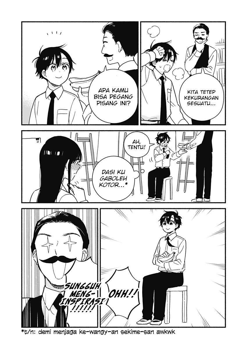 Sekimen Shinaide Sekime-san (Serialization) Chapter 15 Gambar 6