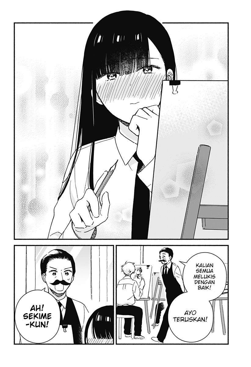 Sekimen Shinaide Sekime-san (Serialization) Chapter 15 Gambar 9
