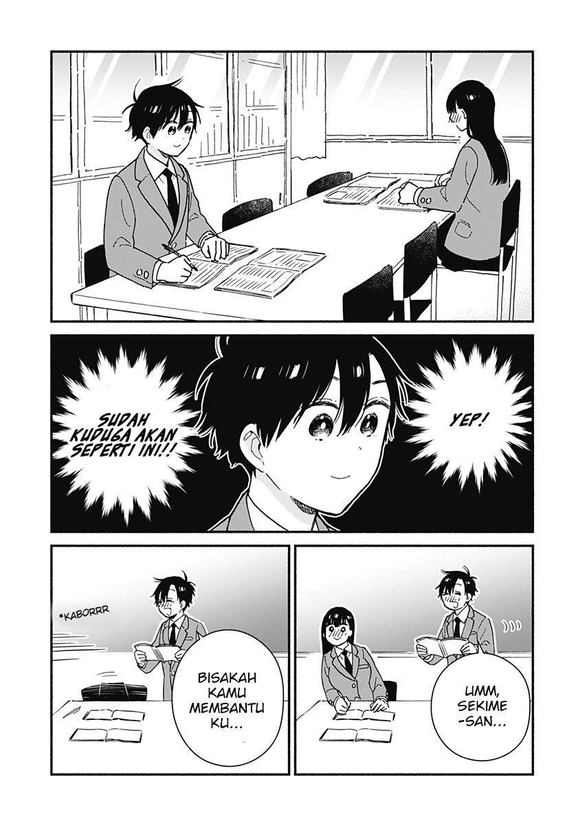 Sekimen Shinaide Sekime-san (Serialization) Chapter 13 Gambar 5