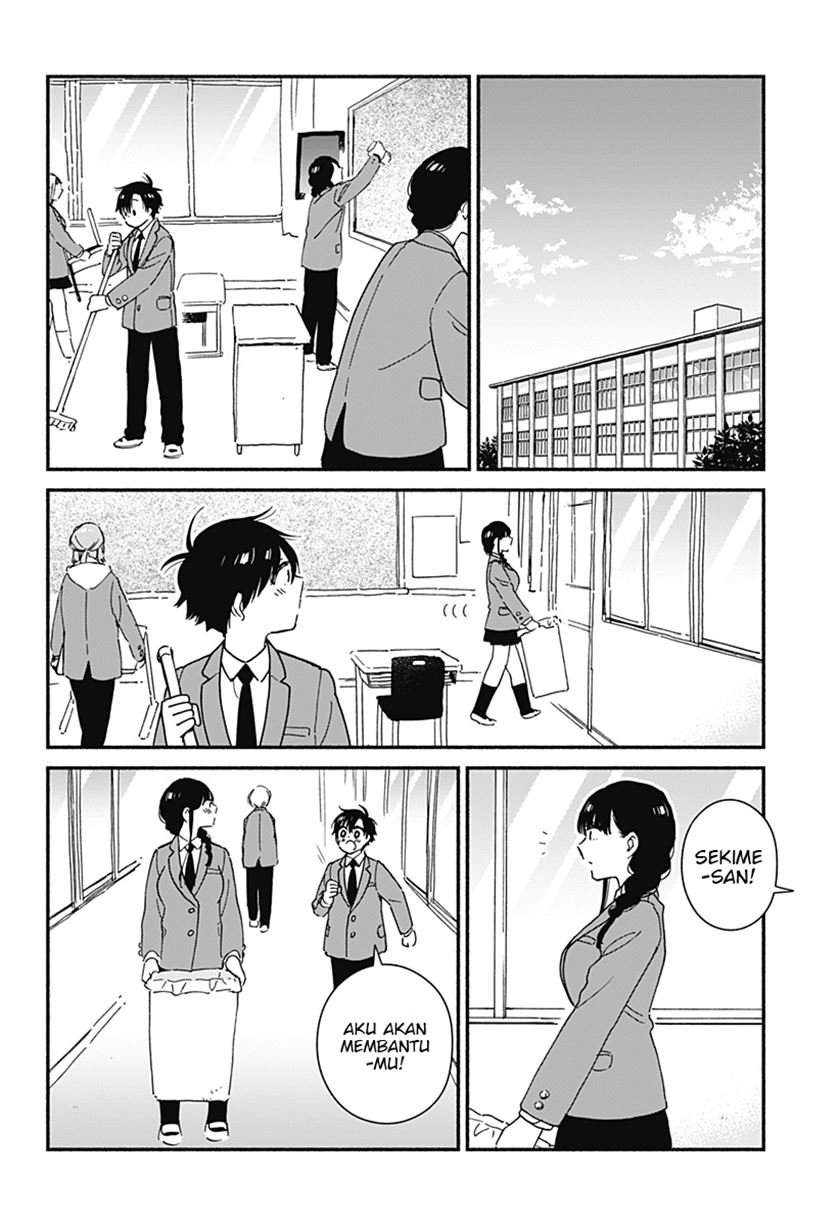 Sekimen Shinaide Sekime-san (Serialization) Chapter 12 Gambar 5