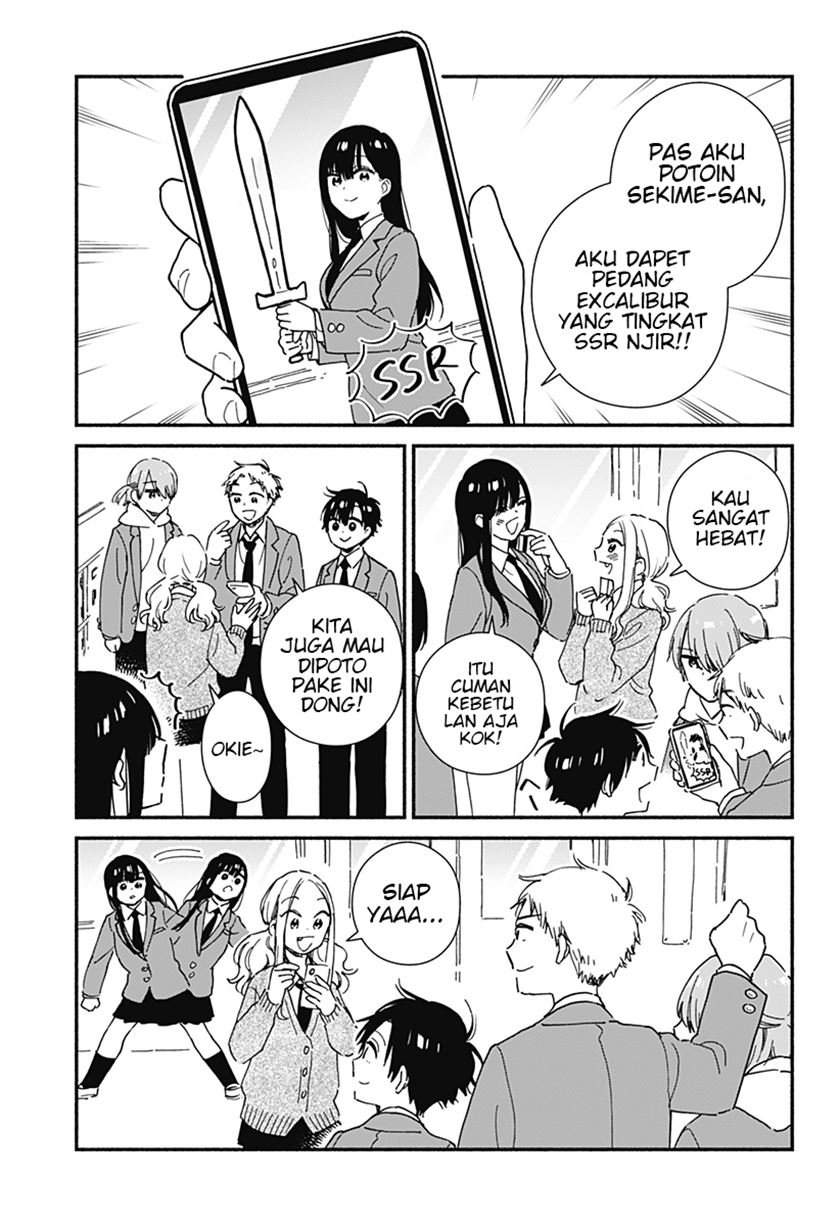 Sekimen Shinaide Sekime-san (Serialization) Chapter 10 Gambar 4
