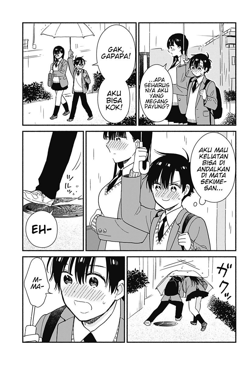 Sekimen Shinaide Sekime-san (Serialization) Chapter 9 Gambar 10