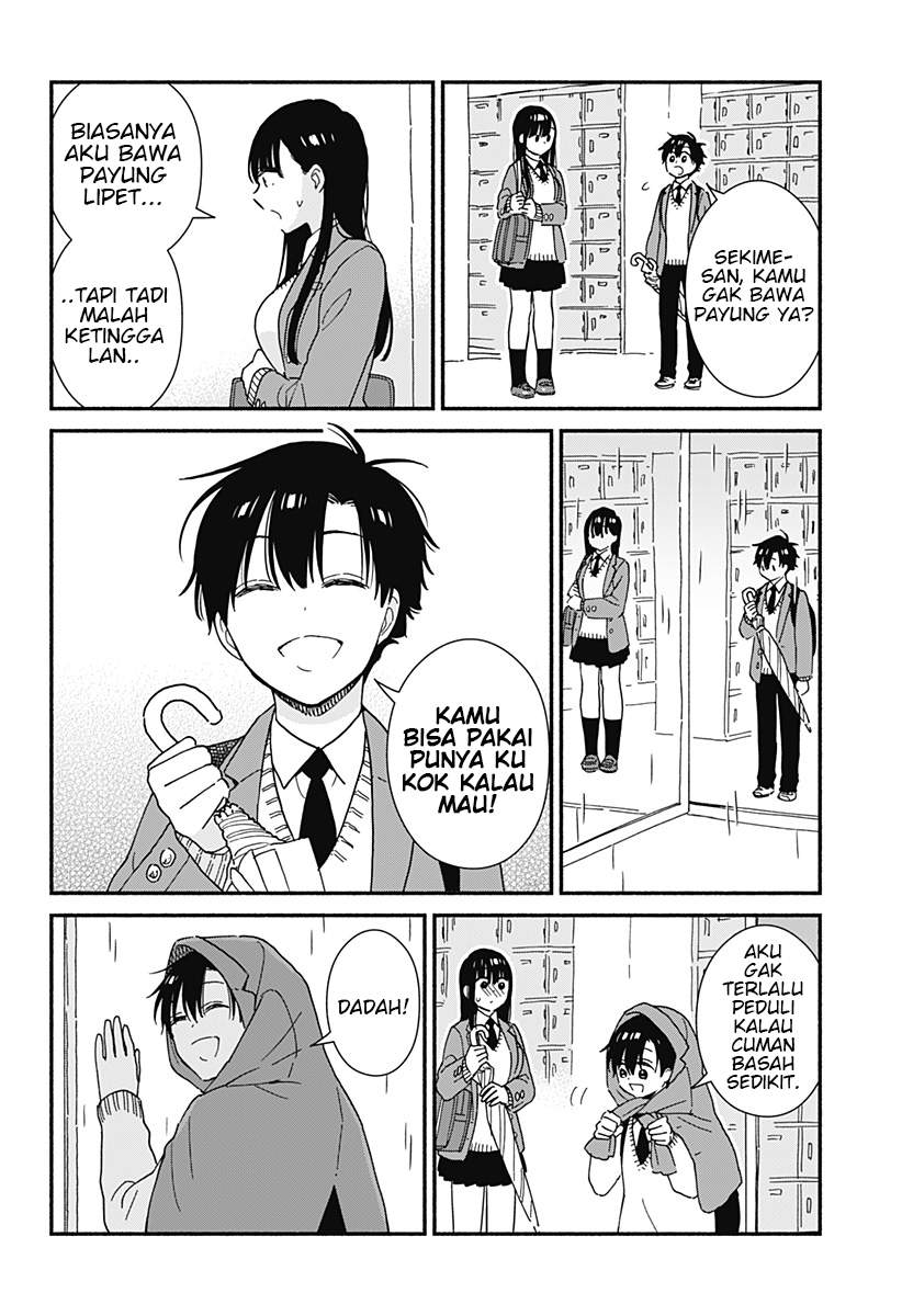 Sekimen Shinaide Sekime-san (Serialization) Chapter 9 Gambar 5