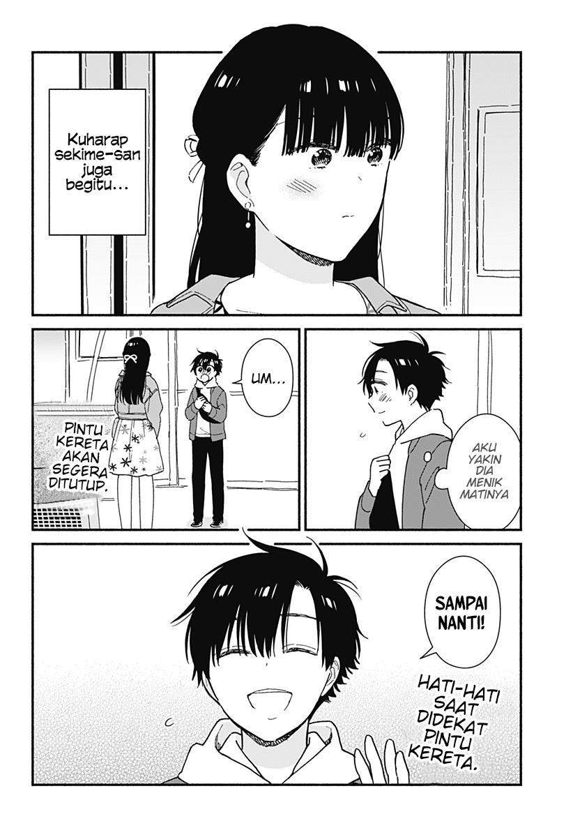 Sekimen Shinaide Sekime-san (Serialization) Chapter 7 Gambar 4