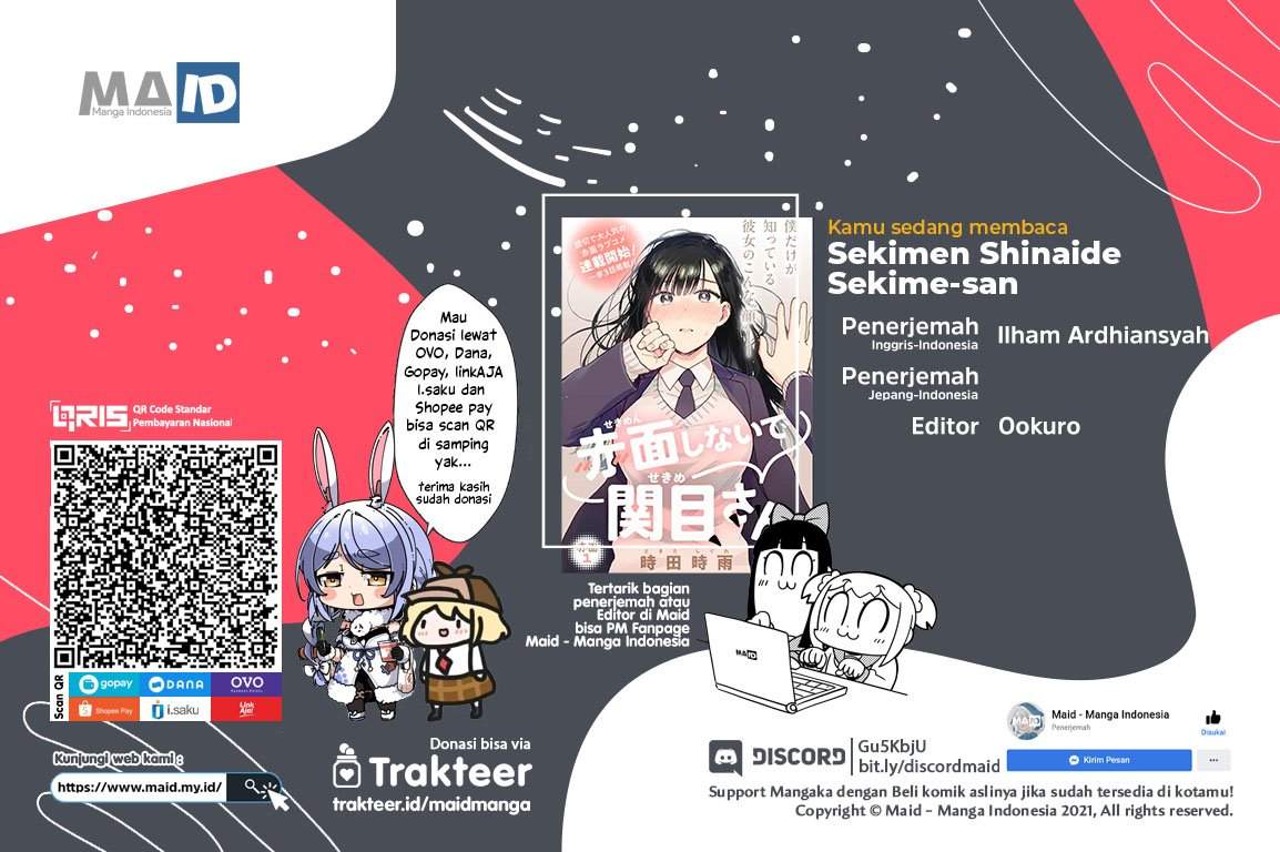 Baca Komik Sekimen Shinaide Sekime-san (Serialization) Chapter 4 Gambar 1