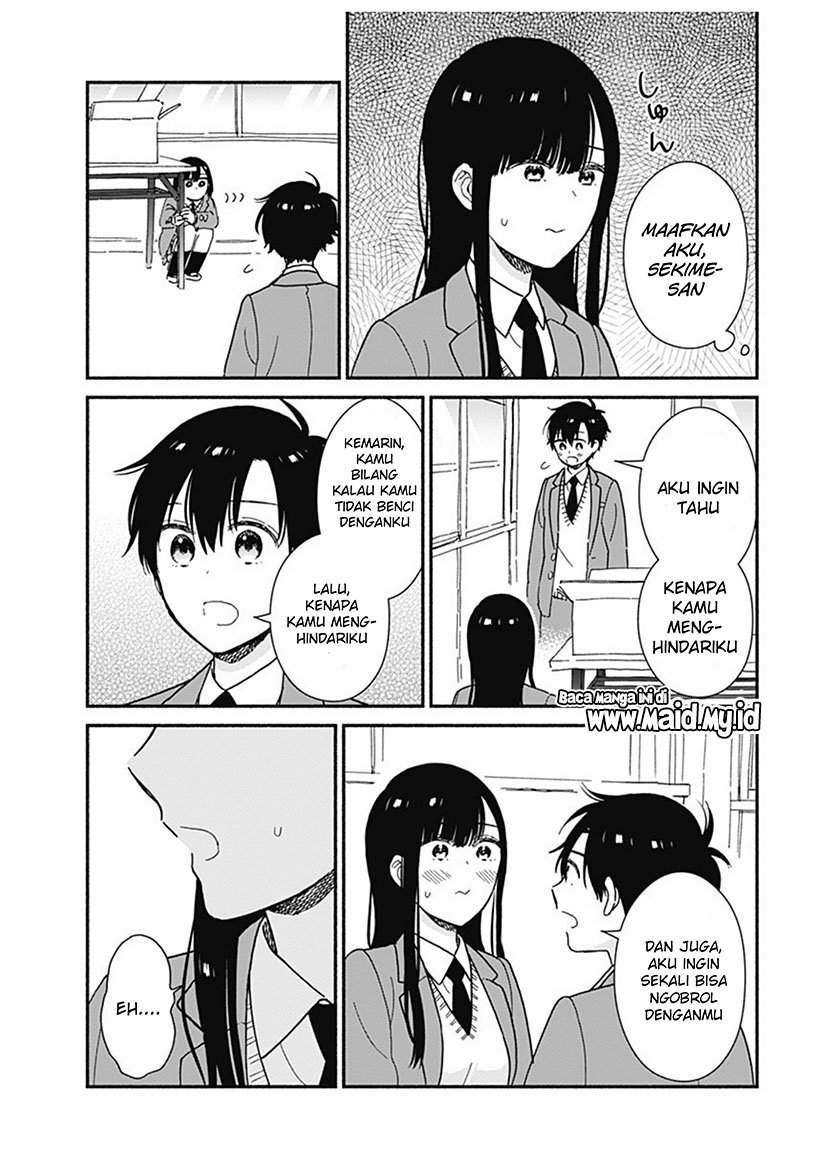 Sekimen Shinaide Sekime-san (Serialization) Chapter 2 Gambar 7