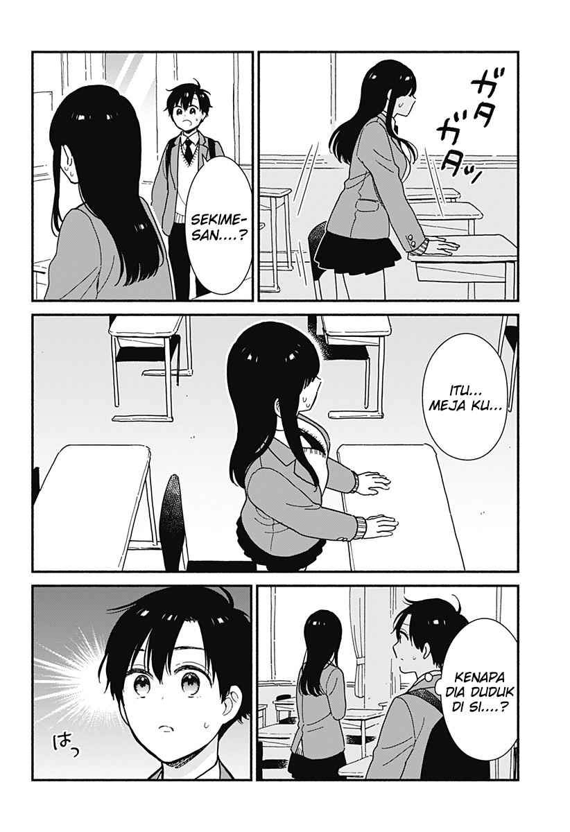 Sekimen Shinaide Sekime-san (Serialization) Chapter 1 Gambar 12