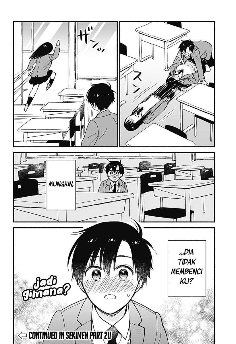 Sekimen Shinaide Sekime-san (Serialization) Chapter 1 Gambar 18